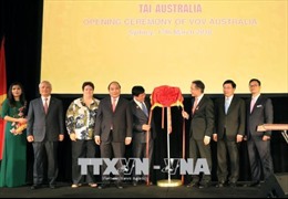 Thủ tướng Nguyễn Xuân Phúc dự Lễ khai trương cơ quan thường trú Đài TNVN tại Australia 